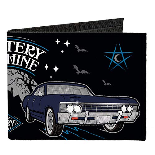 Buckle-Down Herren Geldbrse, Scooby DOO Supernatural, 4.0" x 3.5" von Buckle-Down