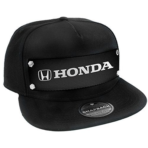 Buckle-Down Herren Snapback Hat-Honda Logo Weave Black/White Hut, Mehrfarbig, Einheitsgröße von Buckle-Down