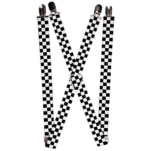 Buckle-Down Herren Suspender-Checkered Hosentrger, Mehrfarbig, Einheitsgröße von Buckle-Down