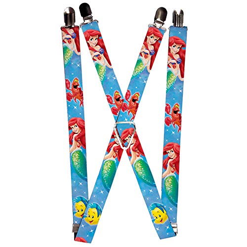 Buckle Down Mädchen Hosenträger Einheitsgröße Gr. Einheitsgröße, blau von Buckle-Down