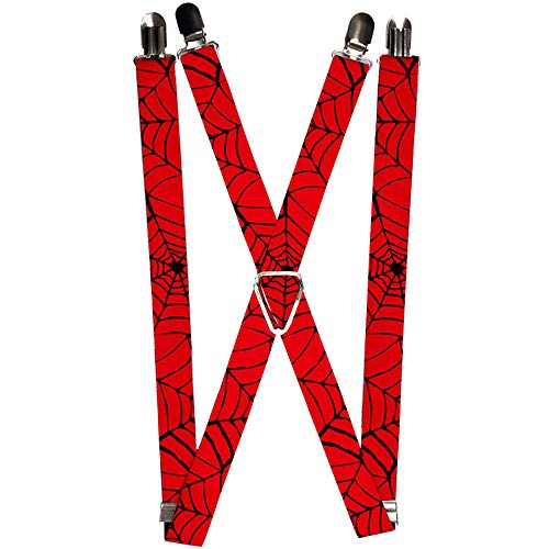 Buckle-Down Jungen Suspender-Spider-Man Hosenträger, Mehrfarbig, One Size von Buckle-Down