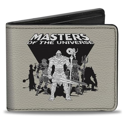 Buckle-Down Masters of the Universe Wallet Bifold Masters of the Universe Skeletor and the Evil Ones Group Gray, Veganes Leder Buckle-Down Masters of the Universe Wallet Bifold Masters of the Universe Skeletor and the Evil Ones Group Gray, Veganes Leder von Buckle-Down