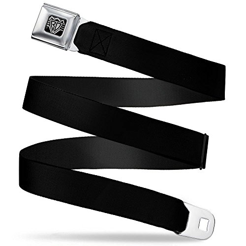 Buckle-Down Seatbelt Belt - Black - 1.5" Wide - 24-38 Inches in Length von Buckle-Down