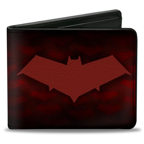 Buckle-Down Unisex-Erwachsene Bifold Wallet Red Hood Reisezubehör-Bi-Fold-Brieftasche, Mehrfarbig, 4.0" x 3.5" von Buckle-Down