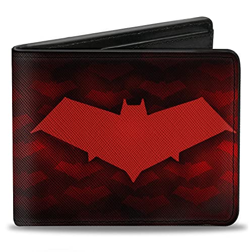 Buckle-Down Unisex-Erwachsene Bifold Wallet Red Hood Reisezubehr-Bi-Fold-Brieftasche, Mehrfarbig, 4.0" x 3.5" von Buckle-Down