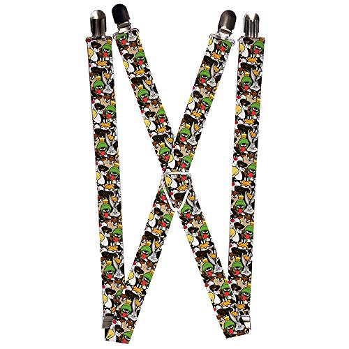 Buckle-Down Unisex Suspender-Looney Tunes Hosenträger, 1.0-inch Wide von Buckle-Down