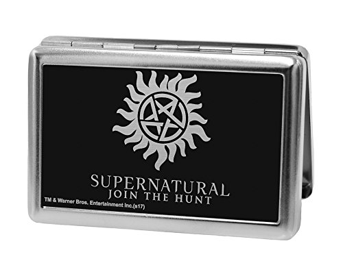 Buckle-Down Uni Visitenkartenetui-Supernatural Geldbörse, Mehrfarbig, 4.0" x 2.9" von Buckle-Down