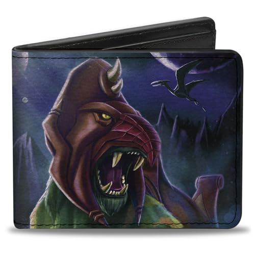Masters of the Universe Wallet Bifold Masters of the Universe Revelation Battle Cat Pose and Logo Vegan Leather Masters of the Universe Wallet Bifold Masters of the Universe Revelation Battle Cat Pose and Logo Vegan Leather von Buckle-Down