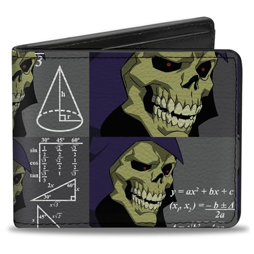 Masters of the Universe Wallet Bifold Masters of the Universe Skelettor Formula Pose Blocks Grays, Veganes Leder Masters of the Universe Wallet Bifold Masters of the Universe Skelettor Formula Pose Blocks Grays, Veganes Leder von Buckle-Down