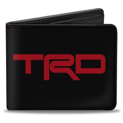 Toyota Wallet Bifold Toyota Racing Development TRD Logo Blocks Split Schwarz Rot Veganes Leder Toyota Wallet Bifold Toyota Racing Development TRD Logo Blocks Split Schwarz Rot Veganes Leder von Buckle-Down