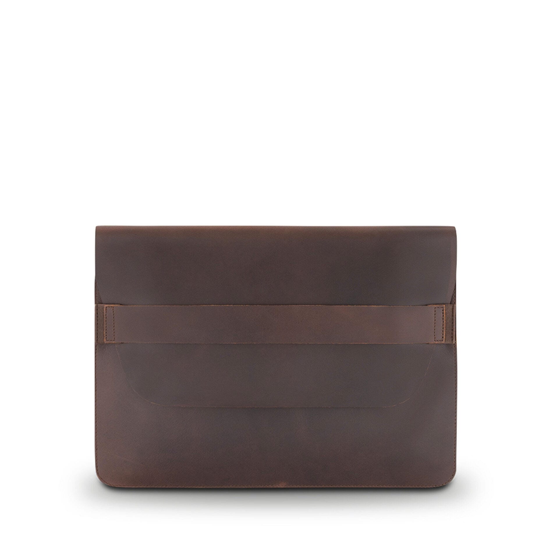 Buckle & Seam - Buckle & Seam Leder Laptop Sleeve Terra 15 Zoll - Braun Koffer24 von Buckle & Seam