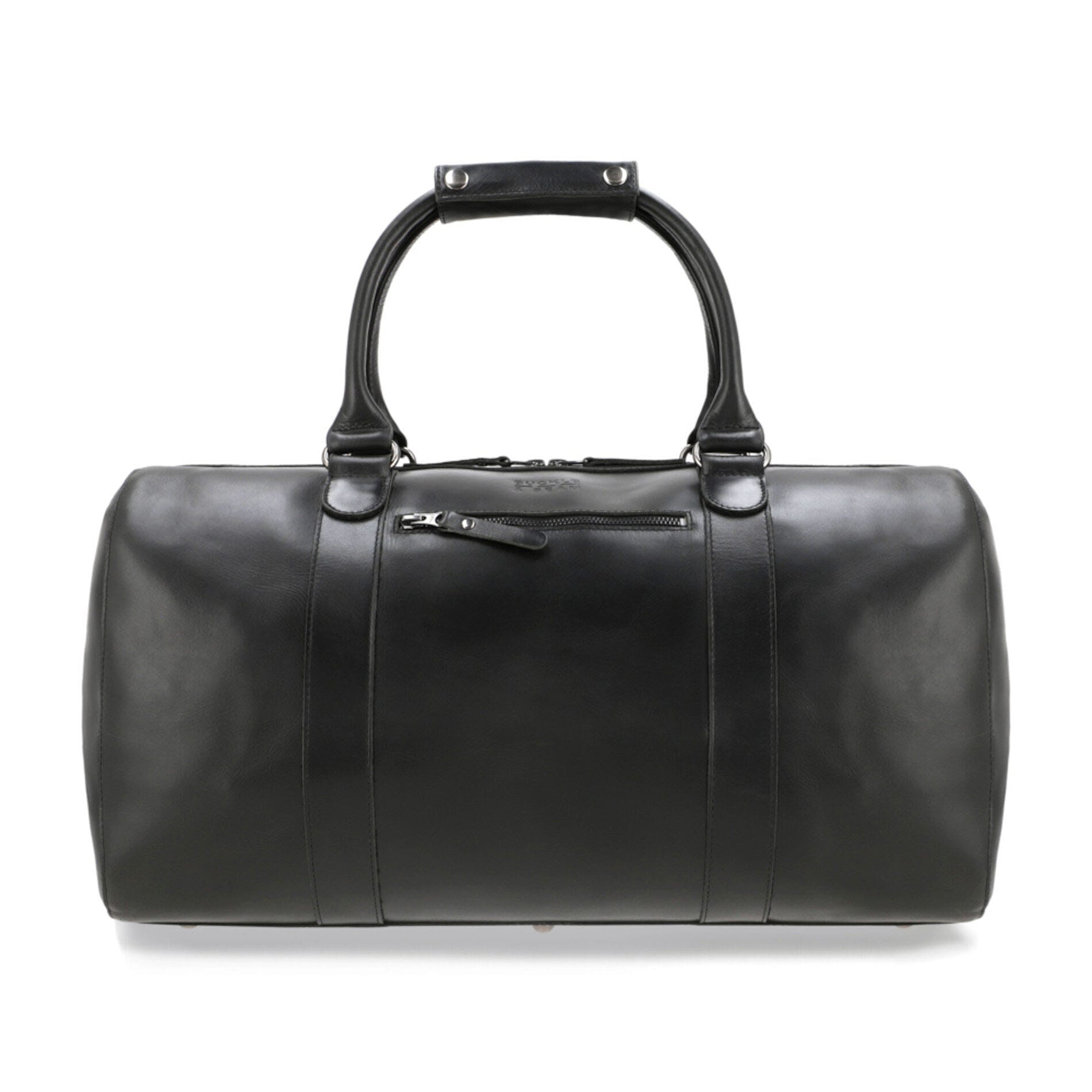 Buckle & Seam - Buckle & Seam Leder Weekender Willow - Schwarz / Dots Koffer24 von Buckle & Seam