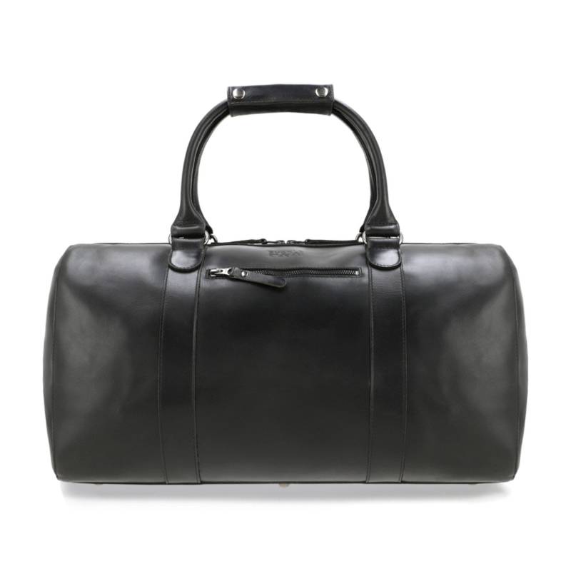 Buckle & Seam - Buckle & Seam Leder Weekender Willow - Schwarz / Dots Koffer24 von Buckle & Seam