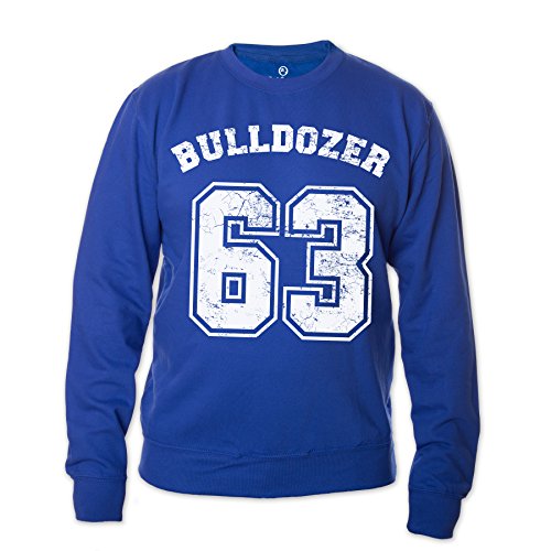 Bud Spencer Herren Bulldozer 63 Sweatshirt (blau) (XL) von Bud Spencer