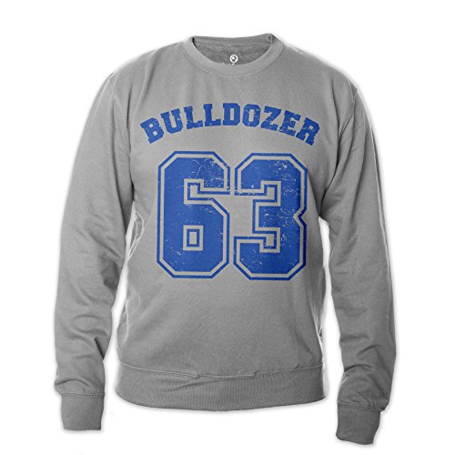 Bud Spencer Herren Bulldozer 63 Sweatshirt (grau) (L) von Bud Spencer