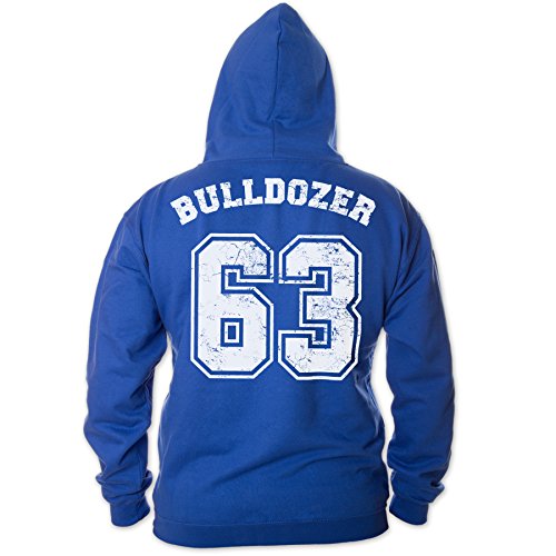 Bud Spencer Herren Bulldozer 63 Zipper (blau) (L) von Bud Spencer