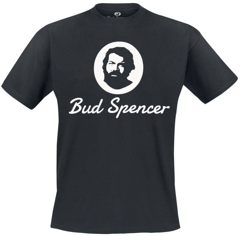 Bud Spencer Logo T-Shirt schwarz in L von Bud Spencer