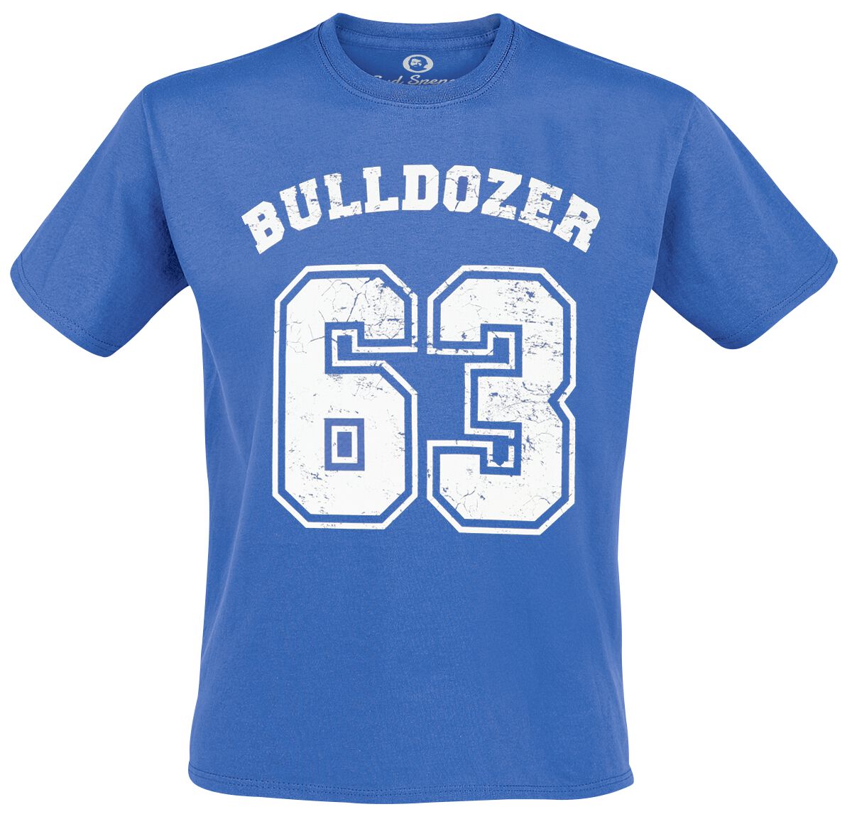 Bud Spencer T-Shirt - Bulldozer - M bis 5XL - für Männer - Größe 5XL - blau  - Lizenzierter Fanartikel von Bud Spencer