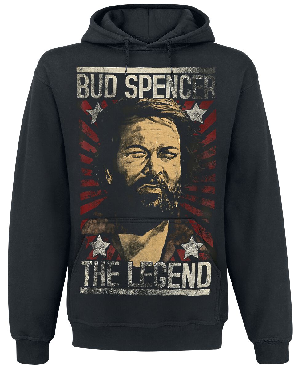 Bud Spencer The Legend Kapuzenpullover schwarz in 3XL Bud Spencer The Legend Kapuzenpullover schwarz in 3XL von Bud Spencer