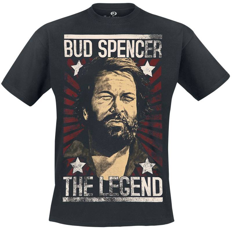 Bud Spencer The Legend T-Shirt schwarz in XL von Bud Spencer