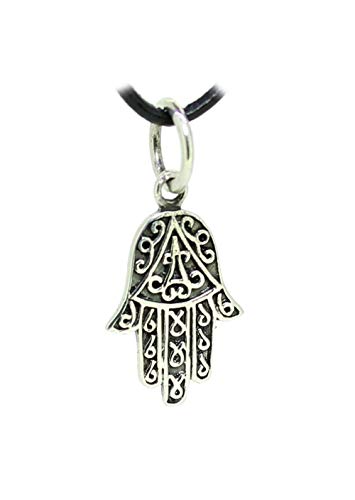 Budawi® - Hand von Fatima Anhänger Kettenanhänger 925er Silberanhänger Hand der Fatima von Budawi