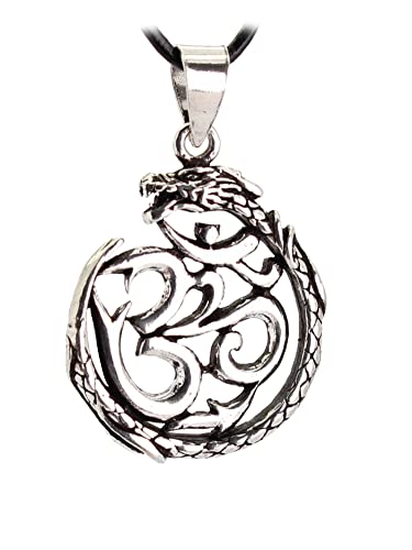 Budawi® OM & Drache Anhänger Kettenanhänger 925er Silber von Budawi