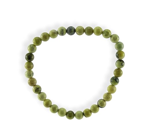 Budawi® Serpentin Chyta Armband Stretcharmband Perlen 6 mm auf Stretchband von Budawi