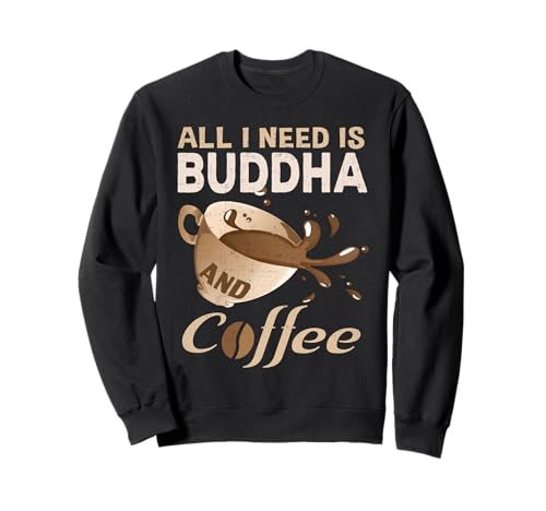 Funky Buddha T-Shirt Lustiges T-Shirt Geschenk Für Frauen Männer Lachen Sweatshirt von Buddha BB Shirts