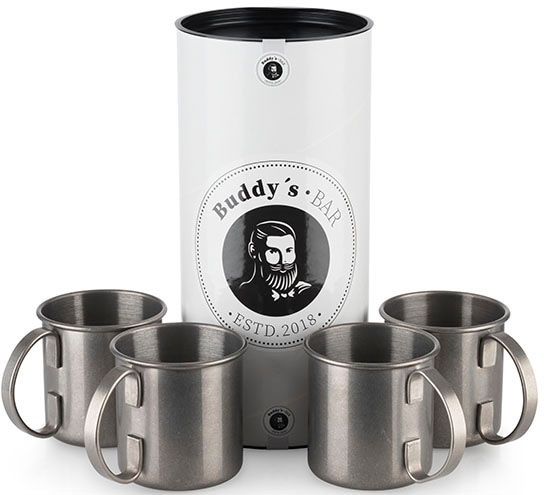 Buddys Becher "Buddy´s Bar", (Set, 4 tlg.) von Buddy's