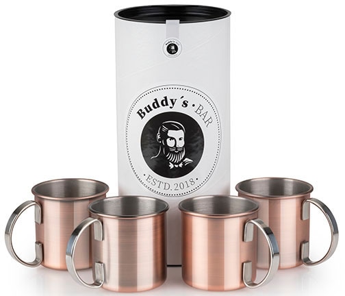 Buddys Becher "Buddy´s Bar", (Set, 4 tlg.) von Buddy's