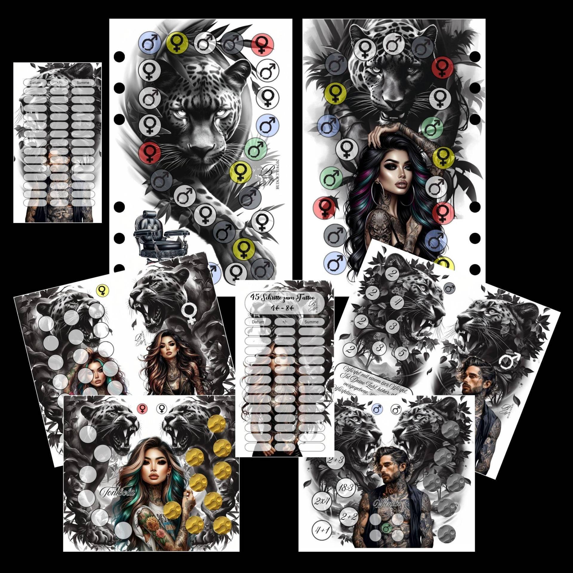 45 Schritte Zum Tattoo/Komplett Foliert von BudgetMagic