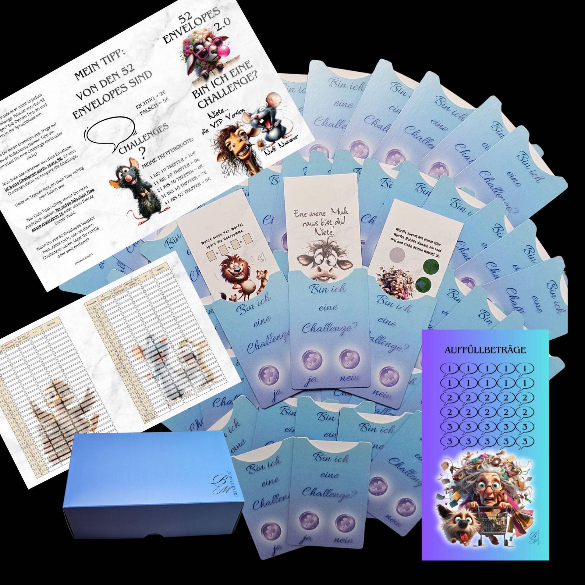 52 Envelopes 2.0 von BudgetMagic