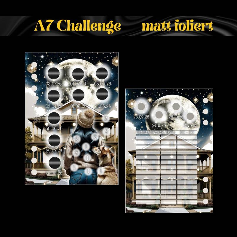 A7 Vollmond 2026 Folierte Challenge von BudgetMagic