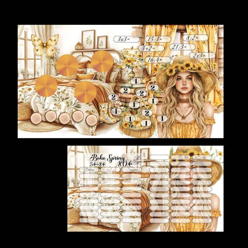 Boho Spring Mixchallenge von BudgetMagic