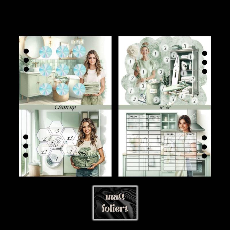 Clean Up Folierte Challenge von BudgetMagic