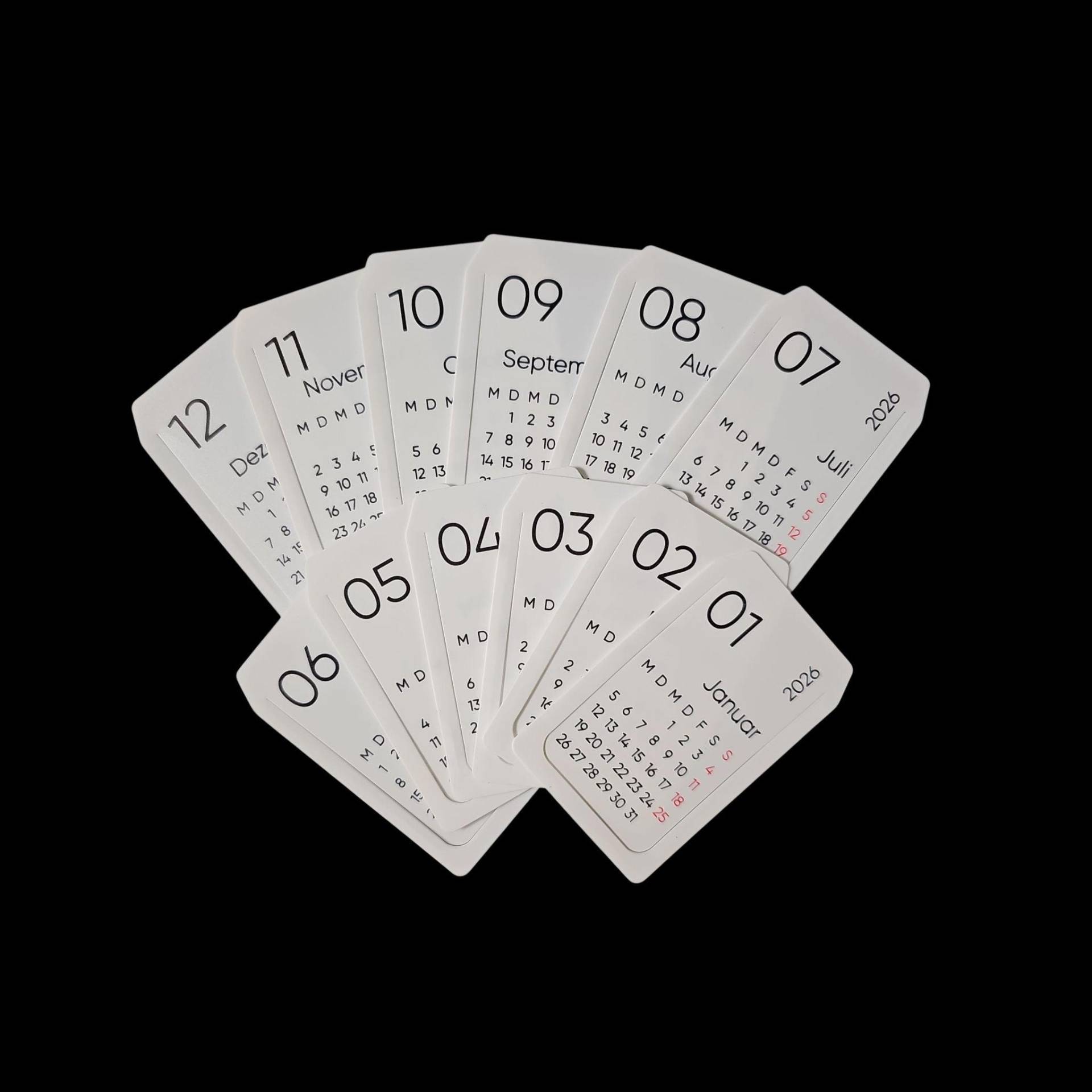 Kalender 2026 Für Binder von BudgetMagic