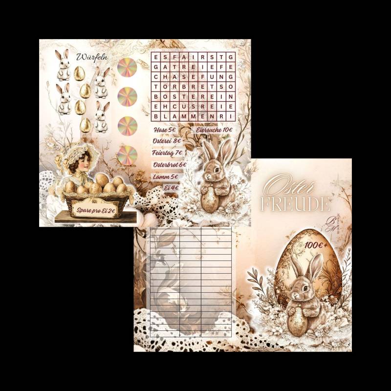 Klappkarte Osterfreude von BudgetMagic