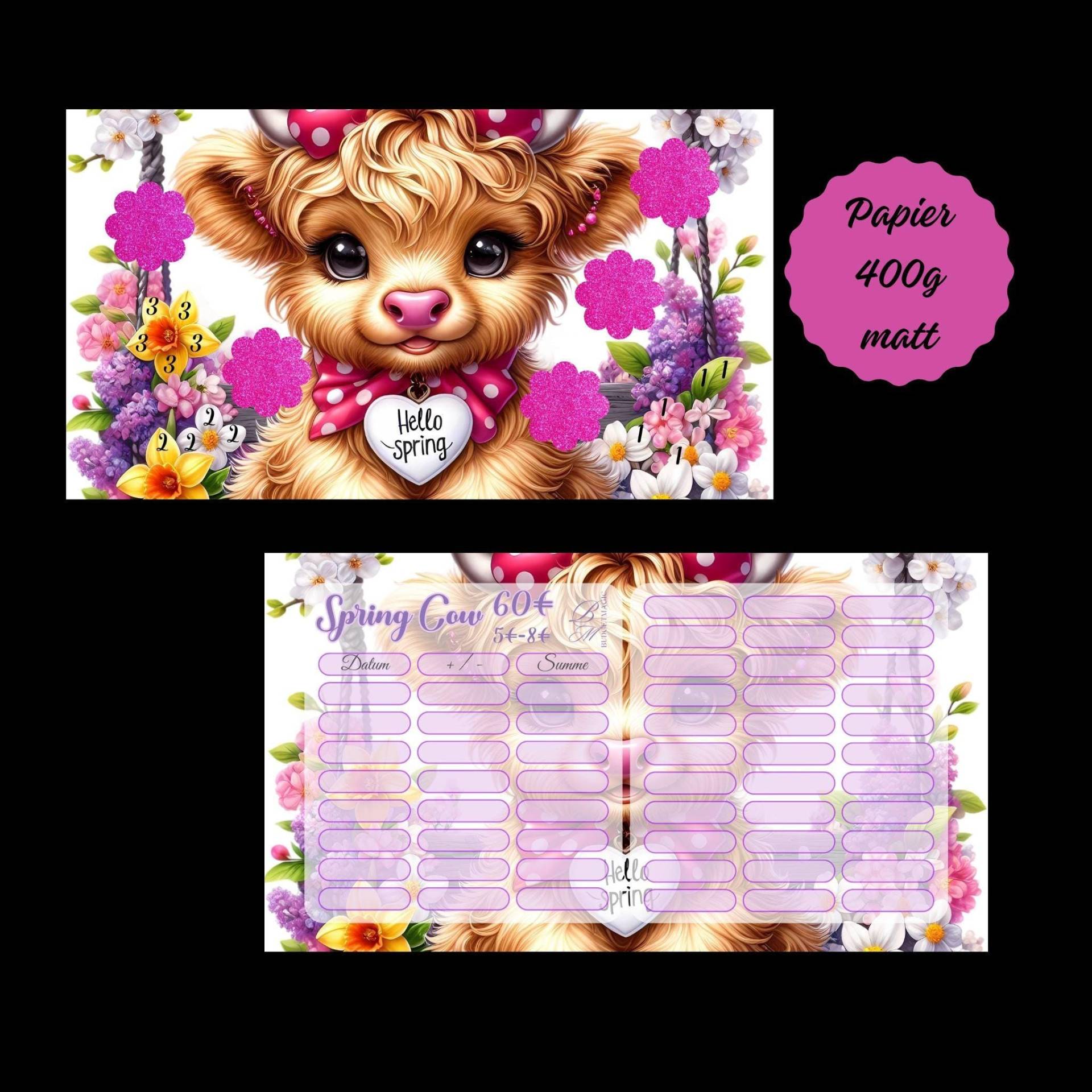 Spring Cow Mixchallenge von BudgetMagic