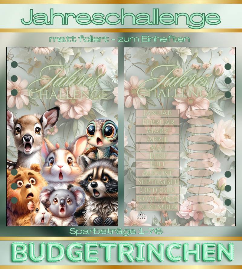 Jahreschallenge - Die Tiere Sind Los von BudgetRinchen