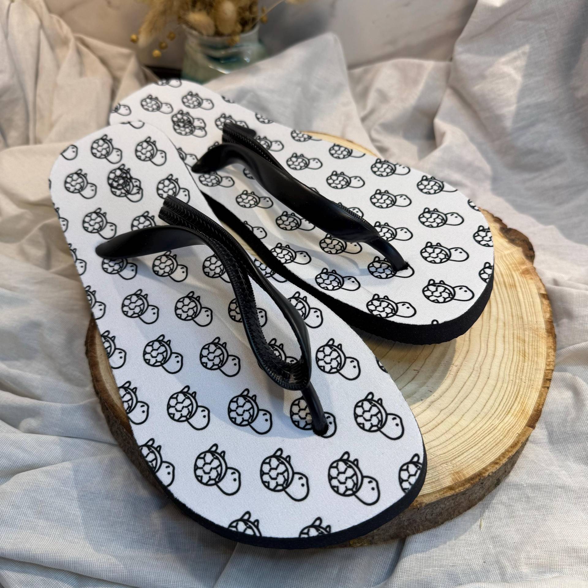 Turtle Flip-Flops von BudgetTurtle