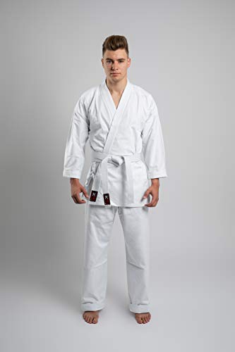 Karateanzug Akita weiß 10 oz (200) von Budodrake