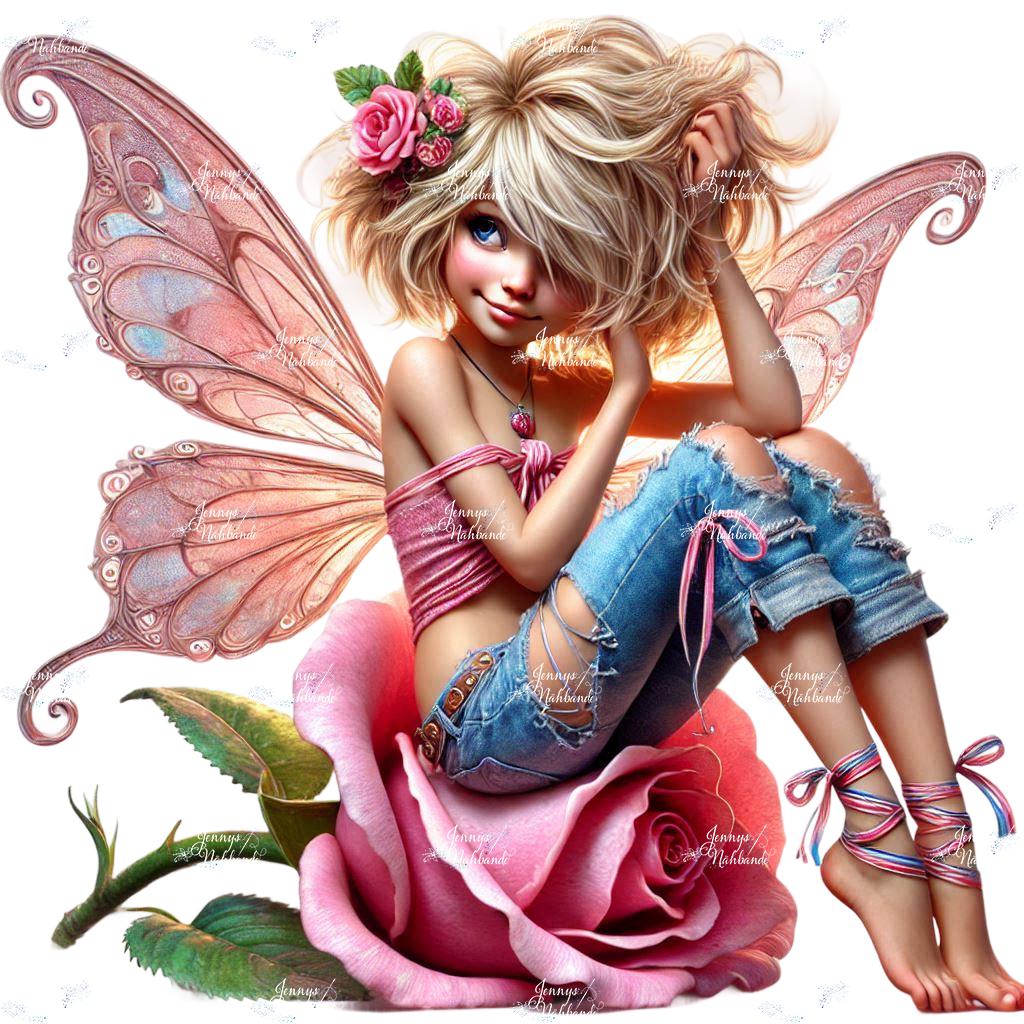 Bügelbild, Mädchen Elfe, Bügelmotiv Bügelbild, Mädchen Elfe, Bügelmotiv von BuegeldichTrendy