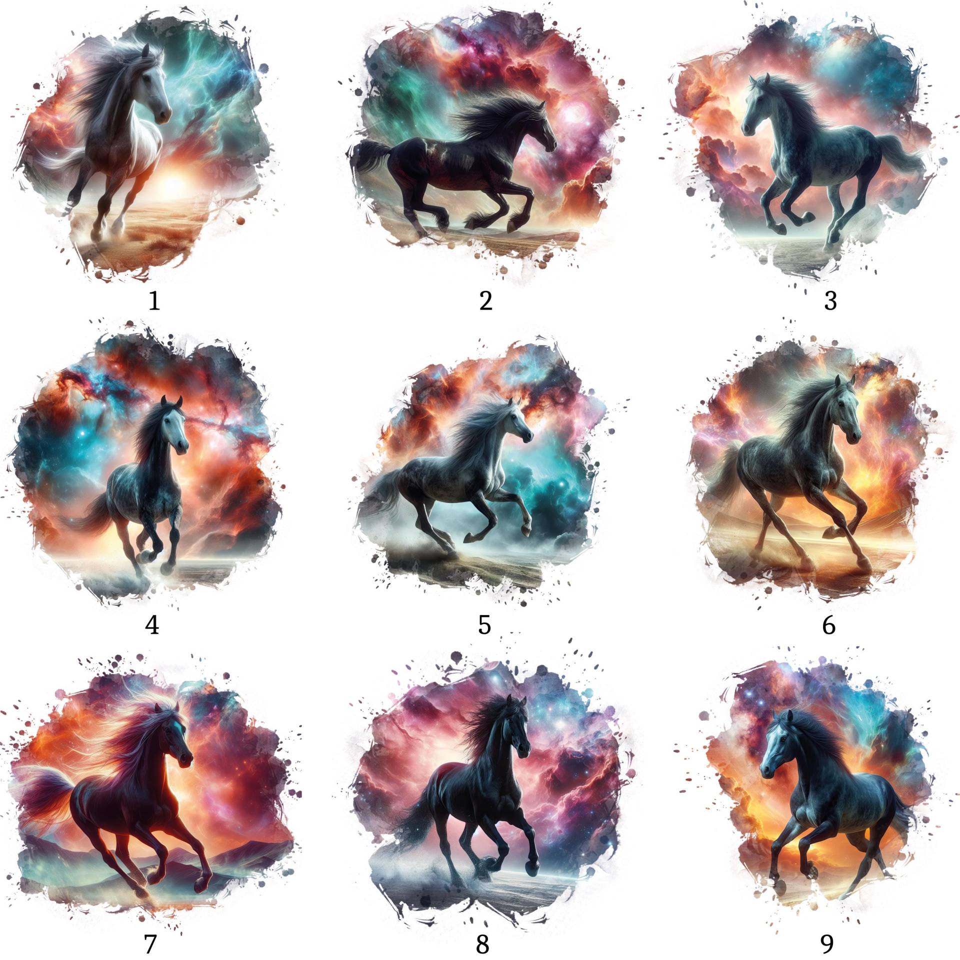 Bügelbild, Pferd, Bügelmotiv von BuegeldichTrendy