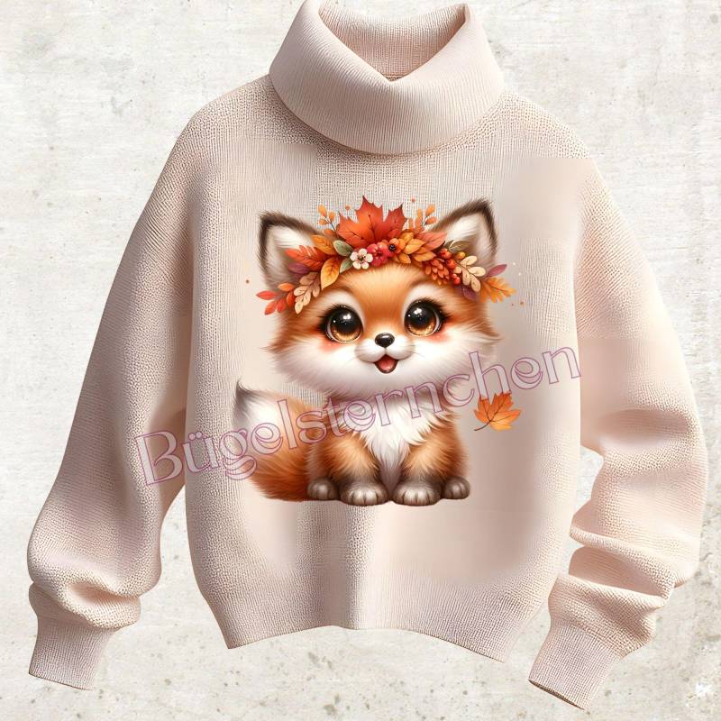 Fuchs - Füchschen Waldtiere Herbst Bügelbild/Rub On, Einfach & Schnell Aufgebracht, Bügelsternchen Fuchs - Füchschen Waldtiere Herbst Bügelbild/Rub On, Einfach & Schnell Aufgebracht, Bügelsternchen von Buegelsternchen