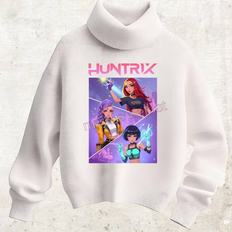 K-Pop Huntrix - Bügelbild, Einfach & Schnell Aufgebügelt, Comic, Trend, Musik, Ki von Buegelsternchen