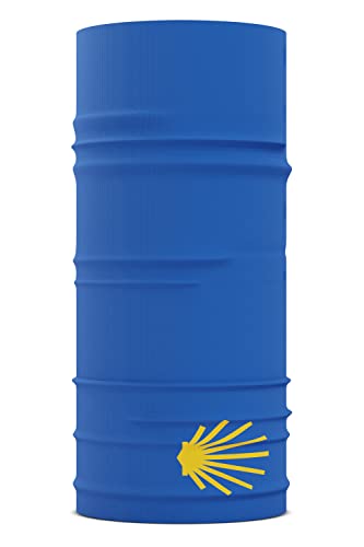 Buen Camino Multifunktionstuch blau – Ultraleichtes Schlauchtuch für den Jakobsweg, Bandana mit Cooling Effekt, schnelltrocknend, nahtlos, atmungsaktiv von Buen Camino