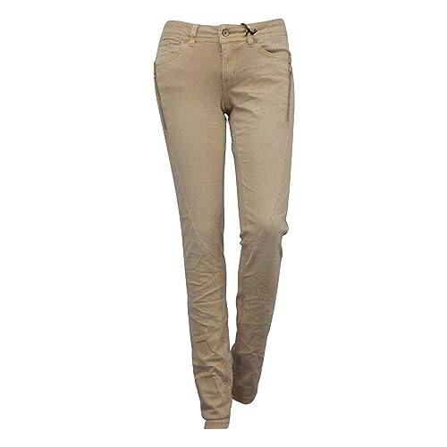 Buena Vista Modevertriebs Malibu-Zip K Stretch Twill 7/8 beige-Brown (L) von Buena Vista