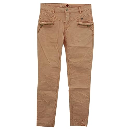 Buena Vista, Florida 7/8, 7/8 Damen Jeans Hose Popelinestretch Flamingo M von Buena Vista