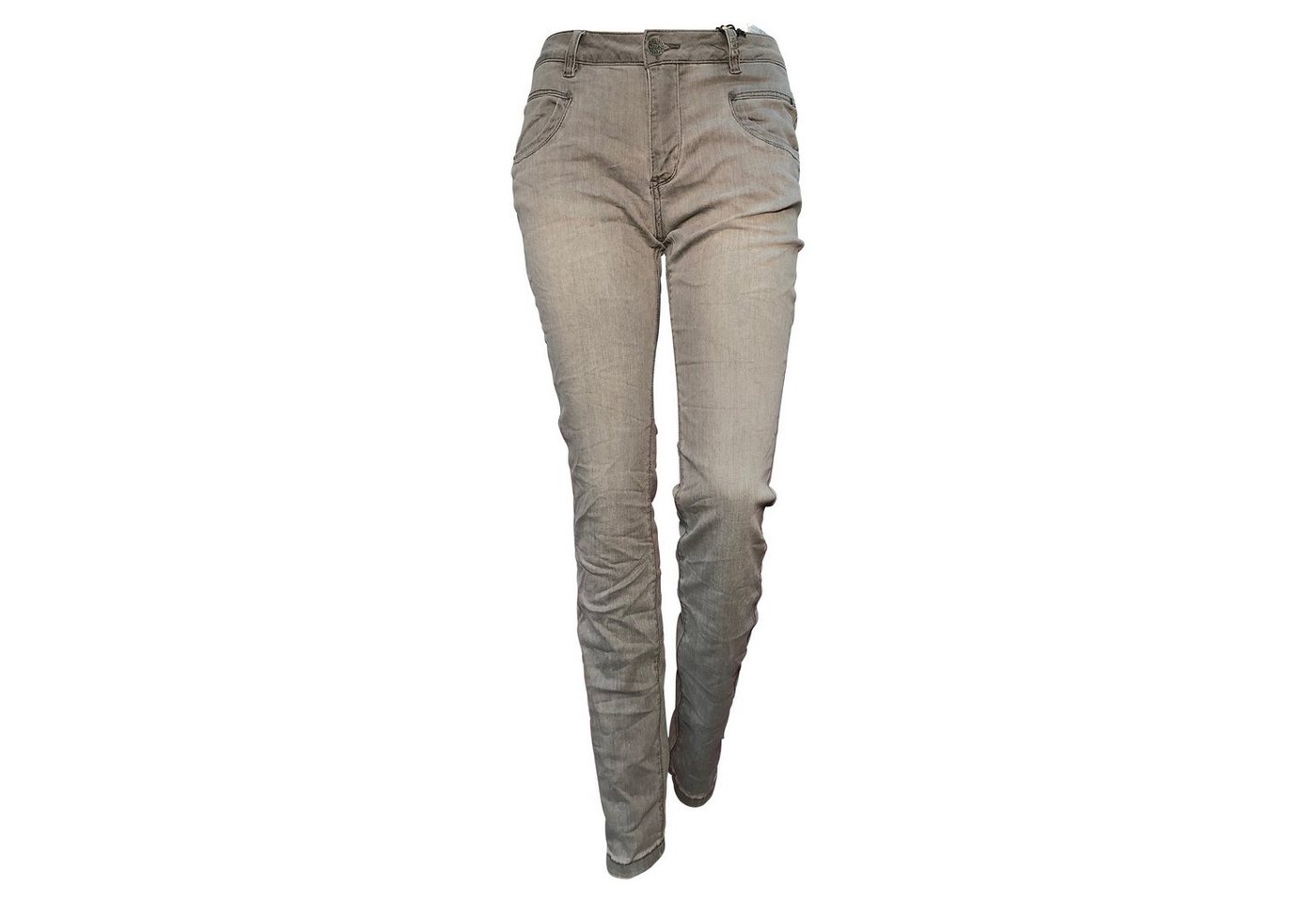 Buena Vista 2-in-1-Hose Anna C stretch denim grey von Buena Vista