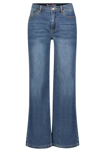 Buena Vista Damen Jeans Light Denim Wide Leg Blue (82), XS Buena Vista Damen Jeans Light Denim Wide Leg Blue (82), XS von Buena Vista